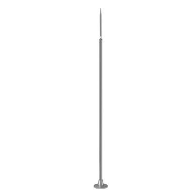 China Home Leixunyuan Stainless Steel Earth Light Rod Air Terminals Lightning Rod Prices for sale