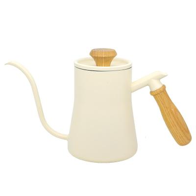 China Latest New Arrival Coffee Kettle Pot New Design Simplicity Sustainable Modern Multi Color Cheap Style Stainless Steel for sale