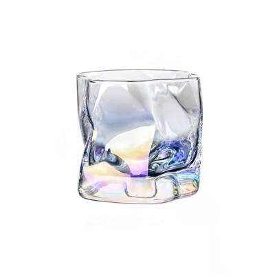 China Viable Clear Shot Glass Wine Glass Cup Chinese Wedding Wine Cup Twisted Mugs Wholesale Factory Price for sale