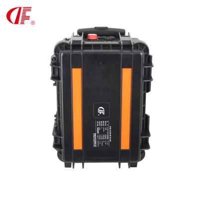 China Dengfeng UPS Power Supply 300W-5000W Outdoor Waterproof Portable Backup Power Supply Manufacturers Can Customize 12V30Ah 360Wh for sale