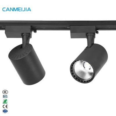 China 12W Mini High Lumen Led Track System Modern Ceiling Light Magnetic Head System Aluminum Track Light Fixtures, Led Track Spot Light for sale