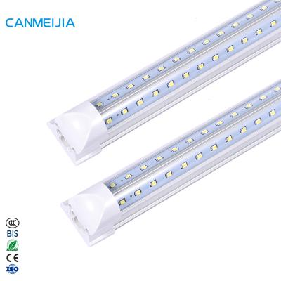 China WAREHOUSE 2ft 3ft 4ft 18W 27W 36W V Shape Led T8 Integrated Clear Tube Cover Stretchable Design Led Tube 18W , Led Tube T8 for sale