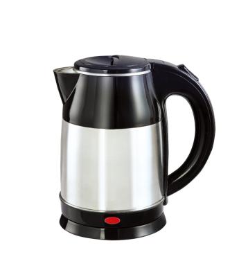 China 360 Degree Rotation Low Hot Sale Food Grade PP And Stainless Steel Material Water Kettle 220V Retro 1.8L Electric Fast Electric Kettle for sale