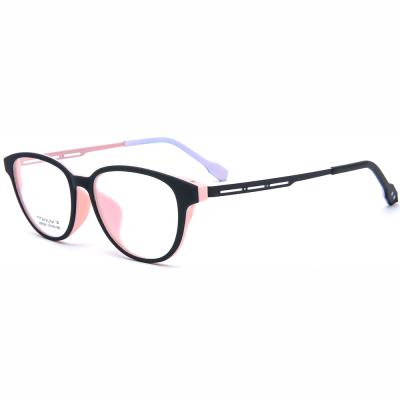 China Super light weight titanium frame myopic TR90 glasses temple prescription eyeglasses / optica titanium optical glass frame use for sale