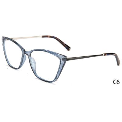 China Use for China Wholesale Sales Fashion TR Cateyes Tr90 Eyewear Optical Eyewear Glasses Prescription Eyeglasses Men Women Glasses for sale