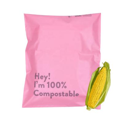 China shoes & Apparel Factory Wholesale Custom Mailing Packaging 100% Biodegradable Poly Mailing Mailer Compostable Bags for sale