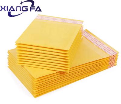 China Free Sample 100% Kraft Bubble Wrap Compostable Bubble Padded Mailer Mailer Bags Customize Logo for sale