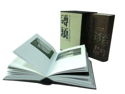 China Benutzerdefinierte Perfect Binding PU Coupon Hardcover-Buch-Druckdienst für Promotion zu verkaufen