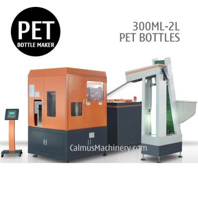 China 350ML 600ML PET Bottle Making Machine 0.35L 0.6L PET Bottle Blow Molding Machine for sale