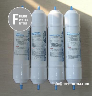 China Water Cooler Dispenser Use 4-Stage Water Filtration System Inline Water Filters for sale