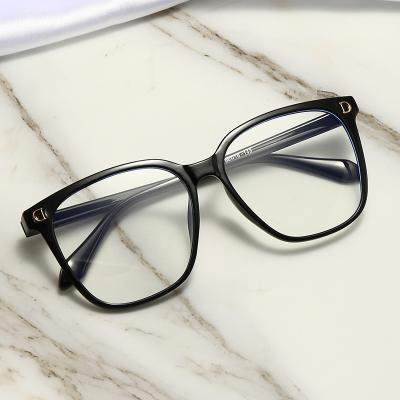 China For Reading Glass Blue Light Blocking Glasses Wholesale Eyewear Men Women Retro Big Frame Square Fashionable River Optical Frame Design Eye Glasses for sale