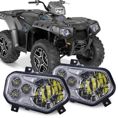 China New Arrival Atv Diecast Aluminum Housing Headlights For Polaris Rzr900 High Quality Led Rzr Headlight Wholesales Rzr Headlight for sale