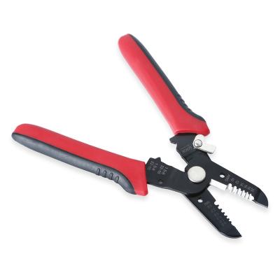 China Professional manufacturer MULTI FUNCTIONAL Multifunctional Stripping Tool all in 1 wire crimping pliers cut cable fiber for sale