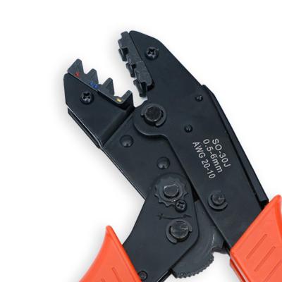 China MULTI FUNCTIONAL Factory Directly Supply Manual Adjustment Insulated Cable Crimping Crimping Tool Ratcheting Pliers for sale