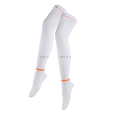 China Customized Antibacterial Antibacterial Over Knee Anti-Embolism Medical Thigh Compression Stockings for sale