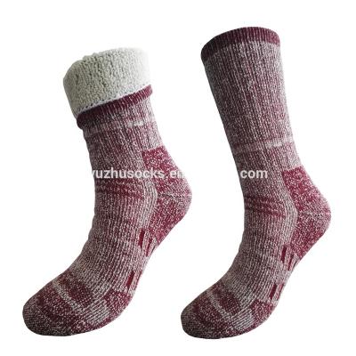 China Winter Breathable Warm Breathable Socks Thermal Women, Superfine Wool Heavy Socks, Thick Line Socks for sale