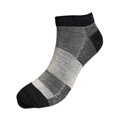 China High Quality Antibacterial Antibacterial Men's Ultra Light Socks Low Cut Merino Stockings Sports Running Sock for sale