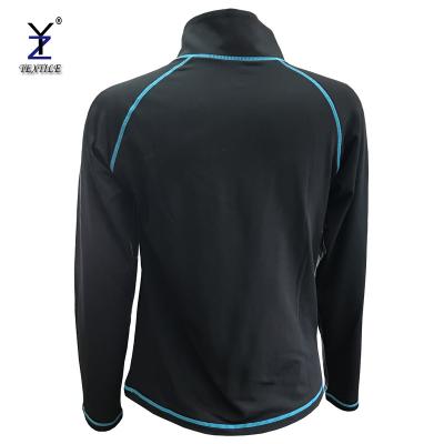 China Anti Pilling Anti Pilling Long Women Sleeve Zipper Polyester Golf Shirt for sale