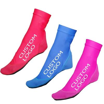 China Colorful Sand Socks Neoprene Shoes , Sand Walking Shoes , Sand Socks Beach Shoes for sale