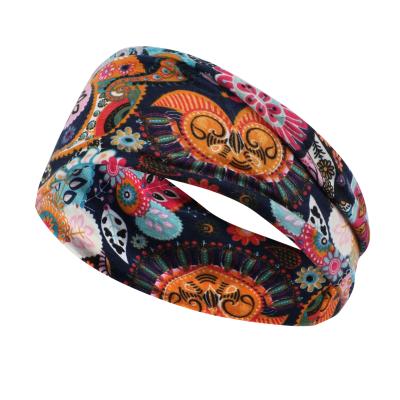 China Fashion European Amazon Hot Selling Headband Yoga Modern Hot Sports Head Accessories For Lady for sale