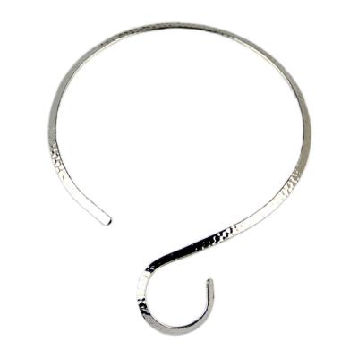 China 2022 Fashion Western Creative Choker Wholesale All-match Hot-selling Metal Collar Necklace S-shaped Jewelry For Trendy Women for sale