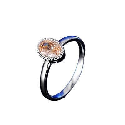 China European Hot Zircon Valentine Rings For Trendy 2021 Fashion Selling Couples Rings for sale