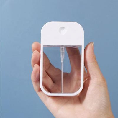 China Personal Care Products 2021 New Design Mobile Phone Shaped 40ml Credit Card Perfume Spray Plastic Pocket Flat Bottle For Hand Sanitizer Sprayer for sale