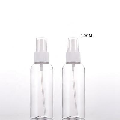 China 1pcs Liquid Soap Spray Bottles 30ml 50ml 100ml Transparent Empty Plastic Bottle Mini Refillable Container Empty Cosmetic Bottle for sale