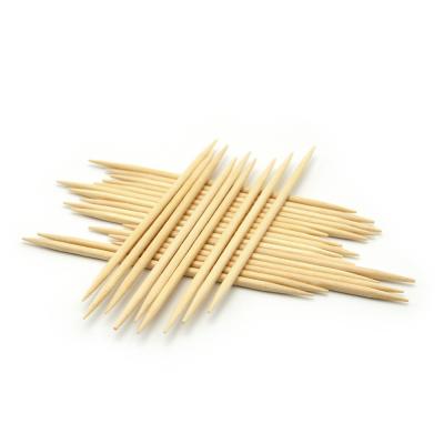 China Disposable Adult Oral Cleaning Wooden Mint Flavored Toothpick for sale