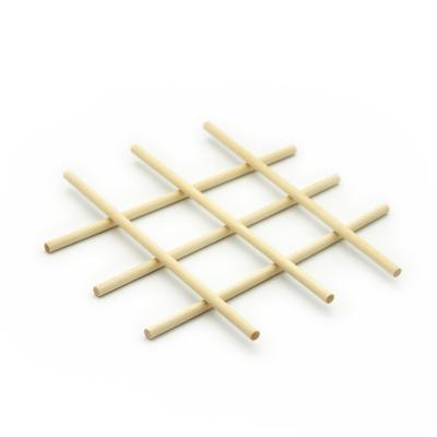 China Multi-effect folk art no sharp color natural wooden shapes round wooden sticks for sale