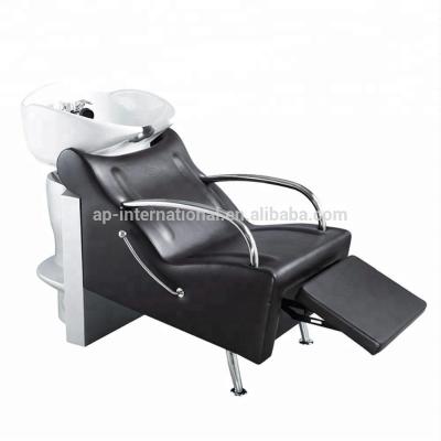 China Whole shampoo chair sale salon equipment NEREUS shampoo bowl backwash chair supplier factory for sale