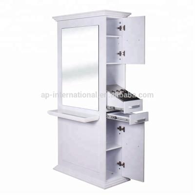 China Whole PANEL Sale Beauty Salon Equipment SIENA DOUBLE SIDED SALON STATION Peluqueria Supplier for sale