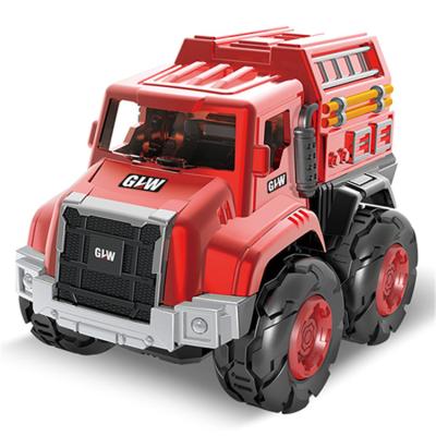 China Safety Squeeze Model Fire Truck Mini Fire Truck Children's Toy for sale