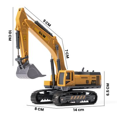 China Safety 2020 New Truck Toy Products Alloy Remote Control Truck Excavator for sale