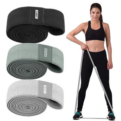 China Long Fitness Exercise Resistance Bands Gym Booty Elastic Bands Bands For Chest for sale