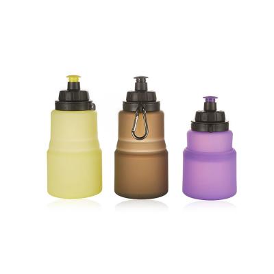 China Wholesale Viable Silicone Travel Bottle Sports Silicone Water Bottle for sale