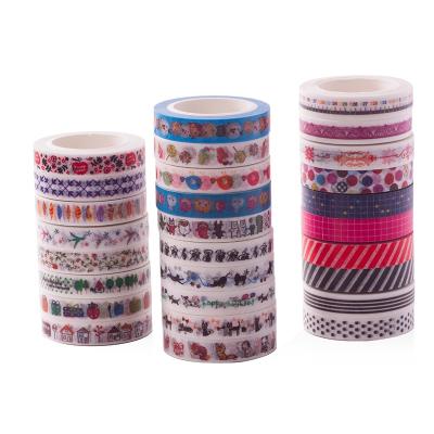 China ANTISTATIC Hot Sale Washi Tape Washi Tape Tape 8mm Narrow Width for sale