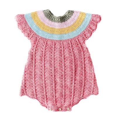 China Manufacturer Washable Spring Autumn Cotton Newborn Baby One Piece Knitted Kids Sweater for sale