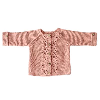 China Anti-pilling factory directly sell simple baby sweater girls toddler design knitting pattern for sale