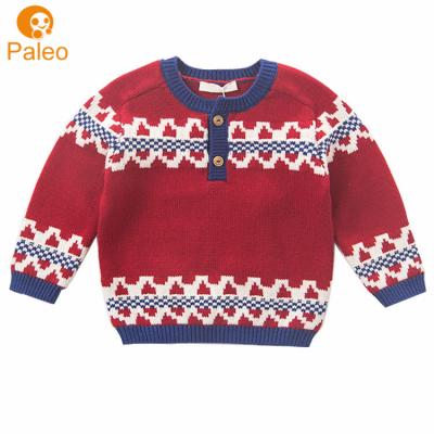 China Manufacturer Custom Wholesale Anti-pilling Cotton Baby Winter Newborn Sweater for sale