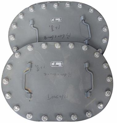 China Marine Ship Boat Steel Watertight Round Manhole Hatch Cover for sale