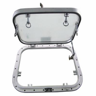 China Marine Fixed Steel Aluminum Fireproof Rectangular Window for sale