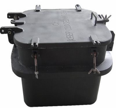 China With Steel Bilge Bucket Type Steel Marine Watertight Ship Hatch Cover for sale