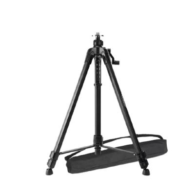 China YesAluminum Alloy (Handle: ABS Huepar 1.6M Laser Level Tripod Aluminum Flat Head Height Adjustable Tripod Mount With Handle Bubble For Self Leveling Level for sale