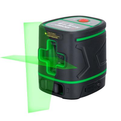 China Wall Decoration Sndway Cross Lines Self-Leveling Mini Laser Level Green 2 Cross Lines Nivel Laser Measuring Tool for sale