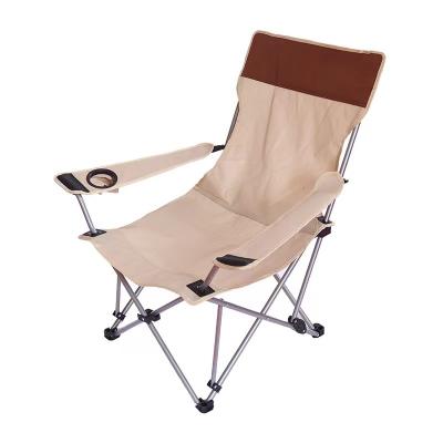 China Single Folding Folding Chair Backrest Camping Travel Fishing Leisure Portable Outdoor Ultralight Beach Chair for sale