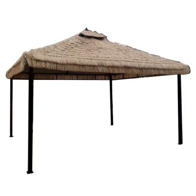 China Modern Den Pavilion Yard Pavilion Straw Tent Canopy Canopy Outdoor Leisure Pergola PavilionThatched for sale