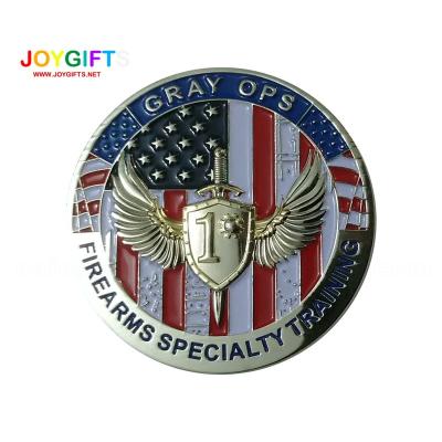 China Europe Challenge Coin High Quality Soft Hard Enamel 3D 2D Coin for sale