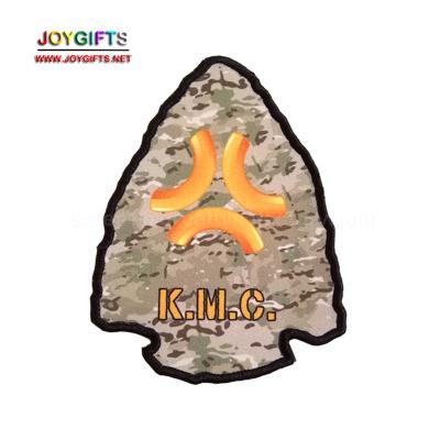 China 3D Custom Embroidered 2D Police Military Badge Patches Printed for sale