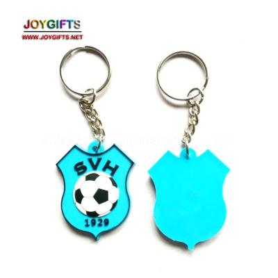 China Custom Made Custom PVC Football Silicone Keyholder Promotional Gifts PVC Key Chain Key Chain for sale